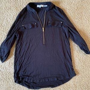 Calvin Klein quarter sleeve top